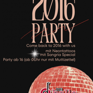 2016 Party - Oberstufenparty Gymnasium Plochingen